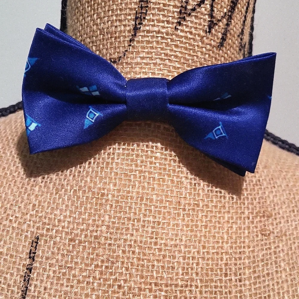 Elegant Blue Bow Tie